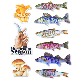 Naklejki Fish & Shroom