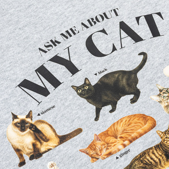 Bluza z kapturem My Cat